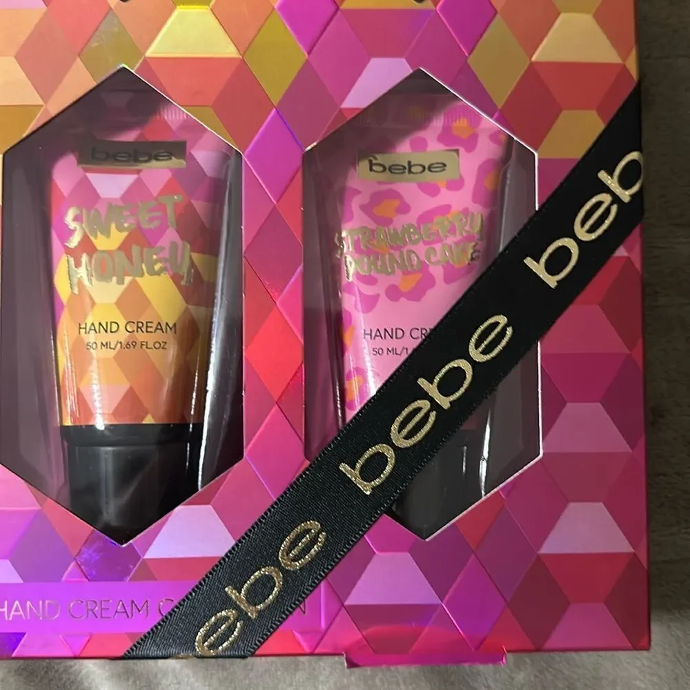 bebe 6 pc Hand Cream Collection Gift Pack for Her